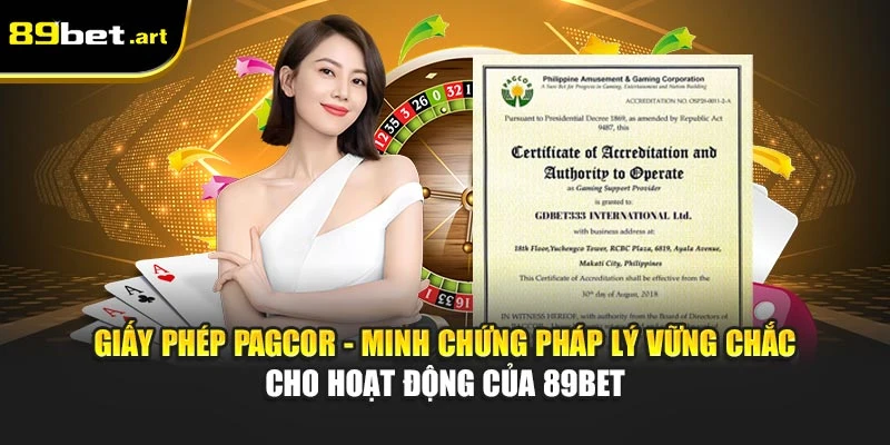 89Bet Có Giấy Phép Hoạt Động Hợp Pháp Không? - Giải Đáp